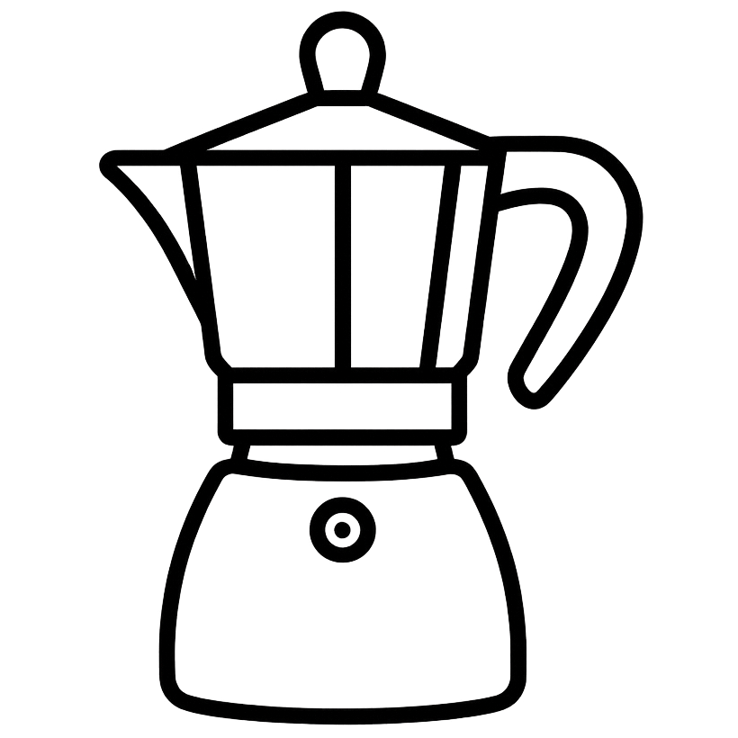 New Moka Indukce černá