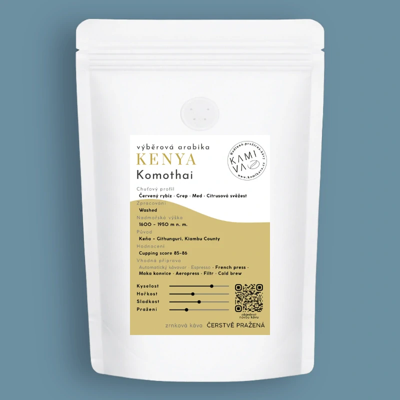 Kenya Komothai 250g (100g, 500g, 1000g, dóza 300g)