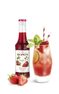 Monin sirup - Jahoda/Strawberry 0,25 litru