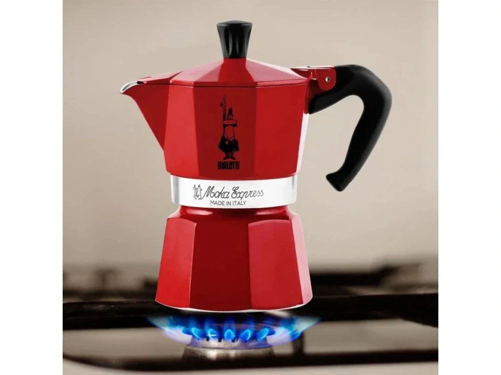 Bialetti Moka Express - červená 1 šálek