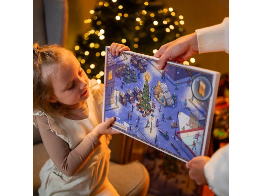 Janek - čokoládový adventní kalendář - hořká 64%