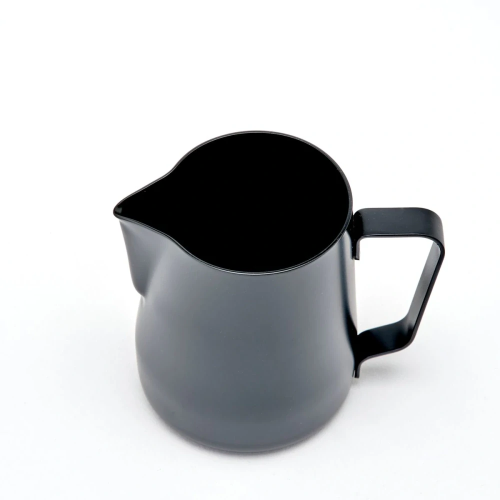 Rhinowares Stealth teflonová konvička na mléko 600 ml - černá