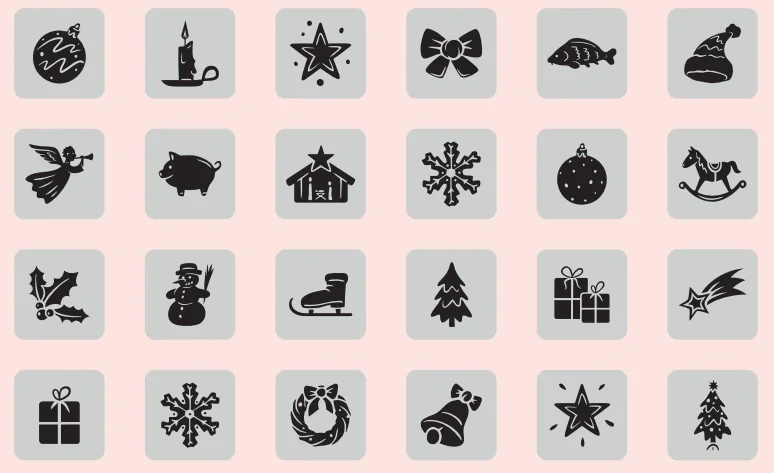 Janek - čokoládový adventní kalendář - hořká 64%