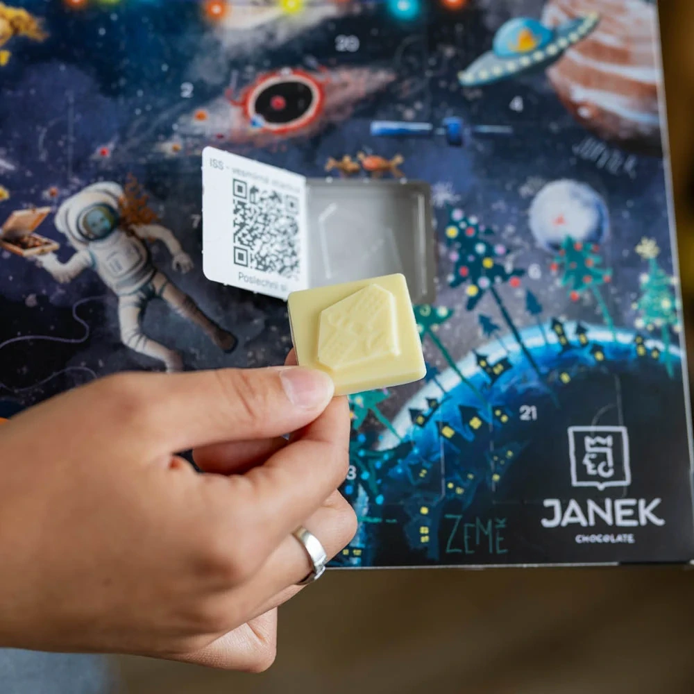 Janek - čokoládový adventní kalendář - Nebeský