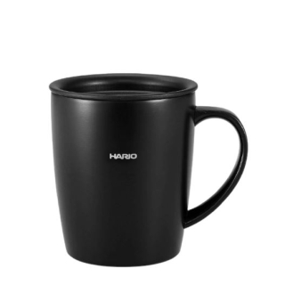 Hario SMF-300 termohrnek s ouškem - 300 ml černá