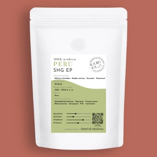 Peru SHB EP 250 g (100g, 500g, 1000g, dóza 300g)