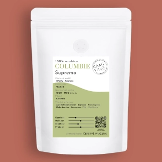 Columbia Supremo 250g (100g, 500 g, 1000 g, dóza 300g)