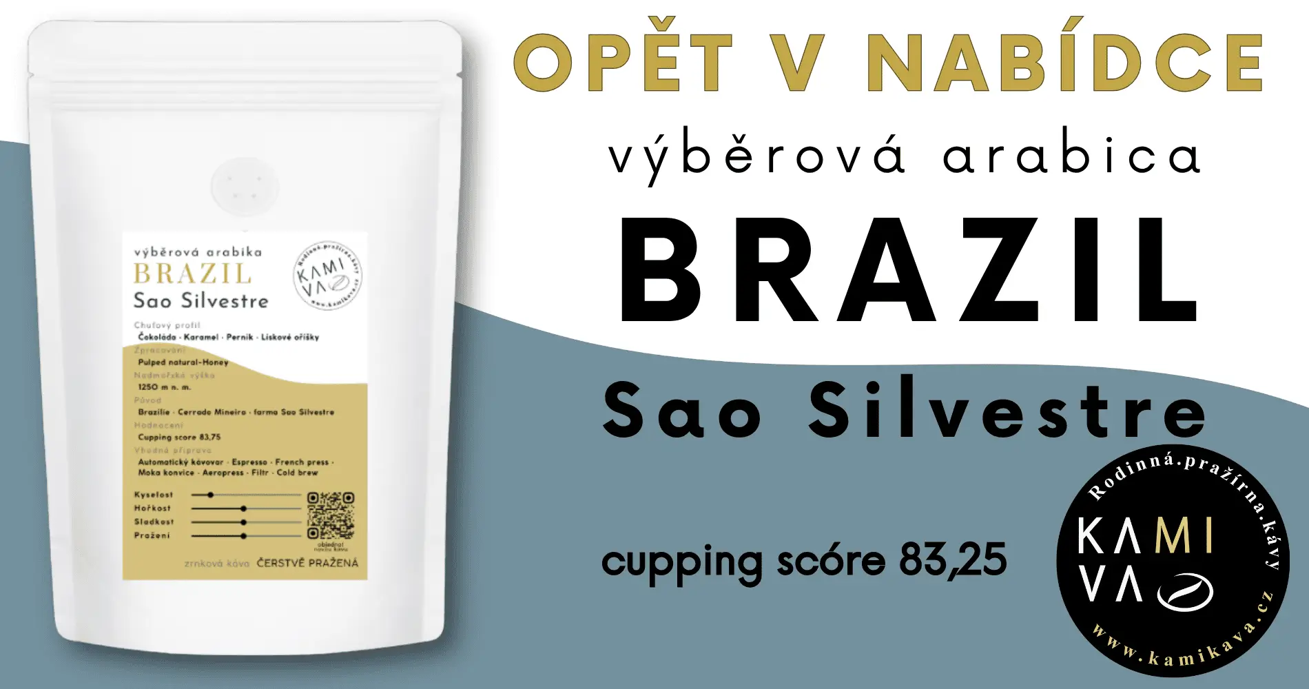 Oblíbená výběrová káva opět v nabídce